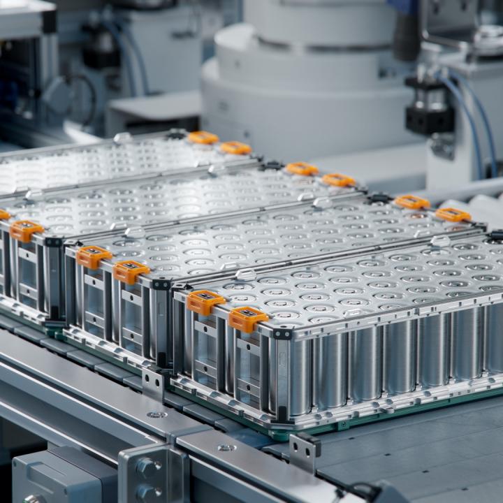 An EV battery